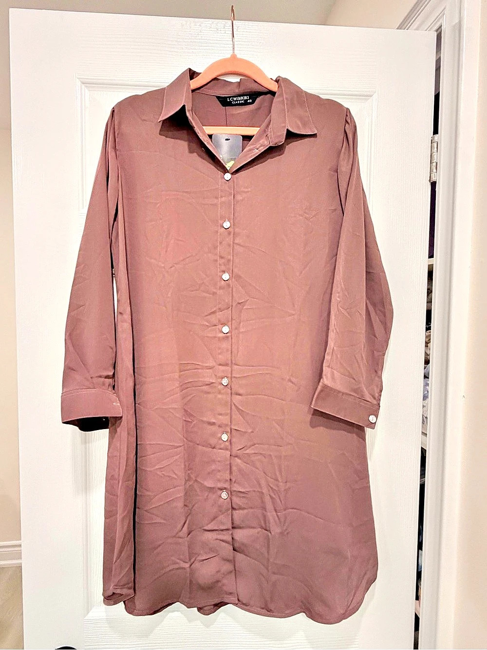 Shirt dress like a kurta